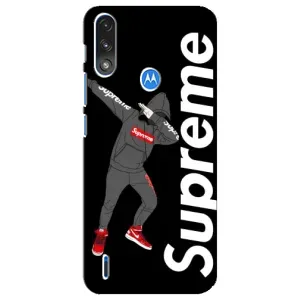 Чехол для Motorola E7 Power с картинкой Supreme (AlphaPrint) (Деб Суприм)