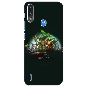 Чехлы с тематикой Киберспорт для Motorola E7 Power (VPrint) (DOTA 2)
