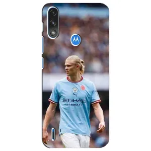 Чехлы с футболистом Ерлинг Холанд для Motorola E7 Power (AlphaPrint) (Эрлинг Холанд)