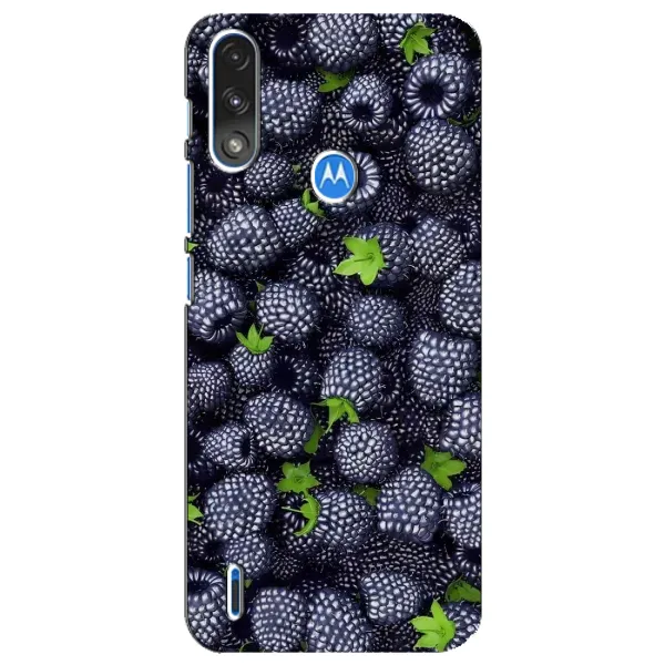 Чехол с принтом «Ежевика» для Motorola E7 Power Чехол с принтом «Ежевика» для Motorola E7 Power