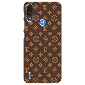 Чехлы Луи Витон для Motorola E7 Power (AlphaPrint - LOUIS VUITTON) (фон LOUIS VUITTON)