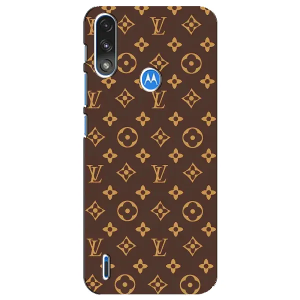 Чехол с принтом «фон LOUIS VUITTON» для Motorola E7 Power