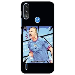 Чехлы с футболистом Ерлинг Холанд для Motorola E7 Power (AlphaPrint) (гол Эрлинг Холланд)