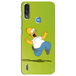 Чjхол з Сімпсонами для Motorola E7 Power (VPrint) (Гомер Сімпсон)