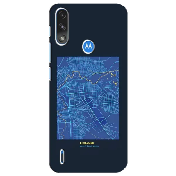 Чохол з принтом «Луганськ» для Motorola E7 Power