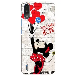 Чохол Disney Mouse Motorola E7 Power (PREMIUMPrint) (Heart Minni)