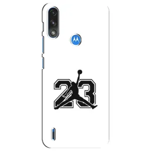Чохли для Motorola E7 Power - з картинкою JORDAN (AlphaPrint) (Jordan 23)