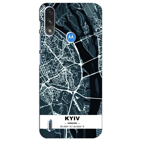 Чохол з принтом «Київ» для Motorola E7 Power