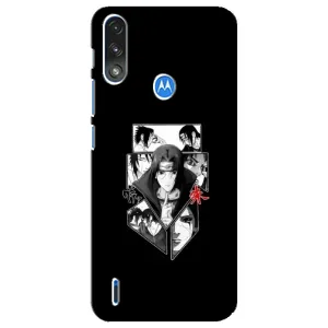 Чехлы на тему: Итачи Учиха для Motorola E7 Power (AlphaPrint) (коллаж Итачи)