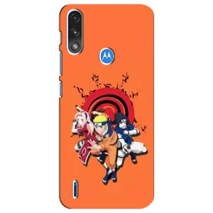 Naruto Anime Чехлы для Моторола Е7 Пауэр (AlphaPrint) (команда Наруто)