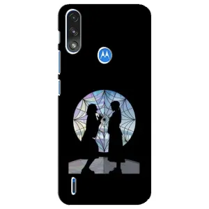 Чохли Венсдей на Motorola E7 Power Уенсдей (AlphaPrint) (кімната Венздей)