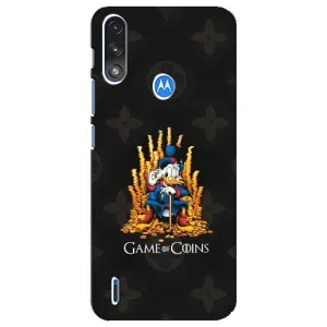 Чехли для Motorola E7 Power - Скрудж МакДак Louis Vuitton (PREMIUMPrint) (Король грошей)