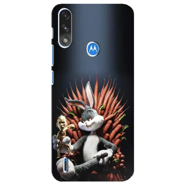 Чехол с принтом «Король Кролик» для Motorola E7 Power