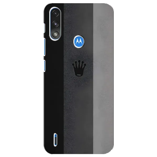 Чохол з принтом «Коронка» для Motorola E7 Power