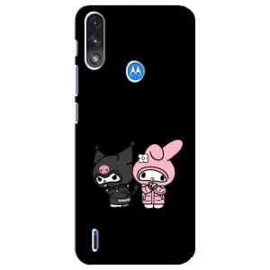 Чехол с принтом «Куроми и Мелоди» для Motorola E7 Power