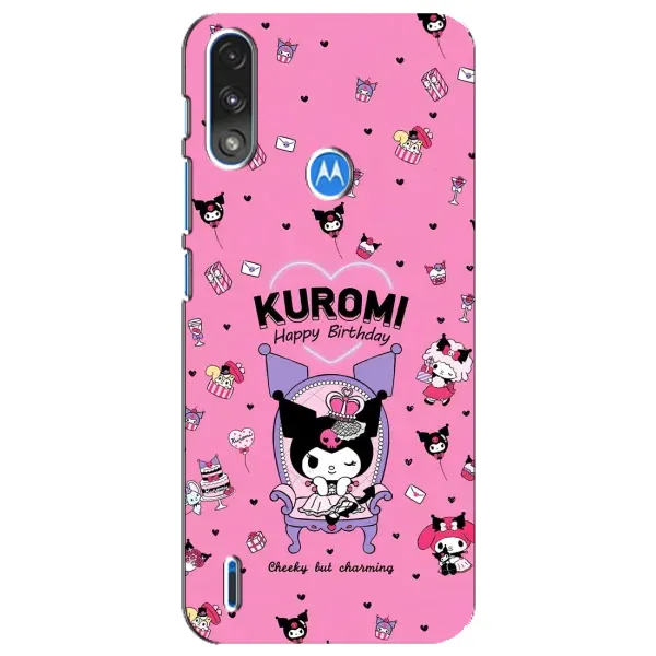 Чохол з принтом «KUROMI» для Motorola E7 Power