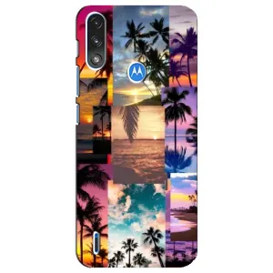 Силіконовий чохол з КАРТИНКАМИ літо для Motorola E7 Power (AlphaPrint) (Літня відпустка)