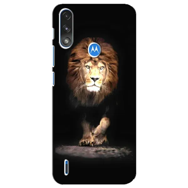 Чехол с принтом «Лев» для Motorola E7 Power Чехол с принтом «Лев» для Motorola E7 Power