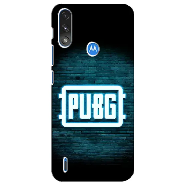 Чехол с принтом «Лого PUBG» для Motorola E7 Power Чехол с принтом «Лого PUBG» для Motorola E7 Power