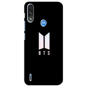 Чехлы BTS для Motorola E7 Power (AlphaPrint) (Лого BTS)