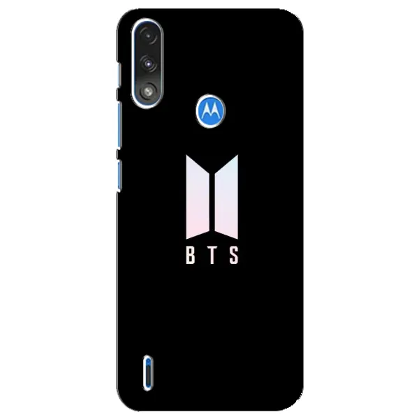Чехол с принтом «Лого BTS» для Motorola E7 Power Чехол с принтом «Лого BTS» для Motorola E7 Power