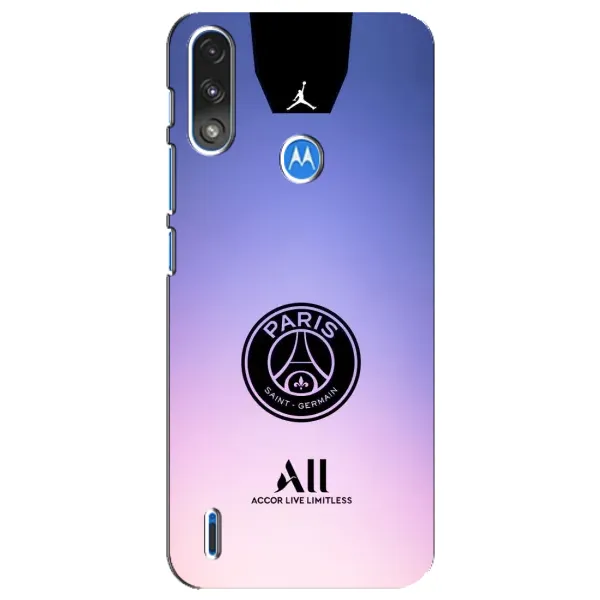 Чохол з принтом «лого PSG» для Motorola E7 Power