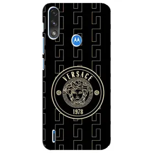 Чохол з принтом «Лого Версаче» для Motorola E7 Power