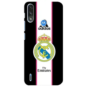 Чохол для Motorola E7 Power з принтом (Лого Real Madrid)