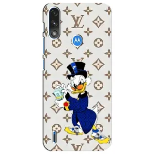Чехли для Motorola E7 Power - Скрудж МакДак Louis Vuitton (PREMIUMPrint) (Макдак на стилі)