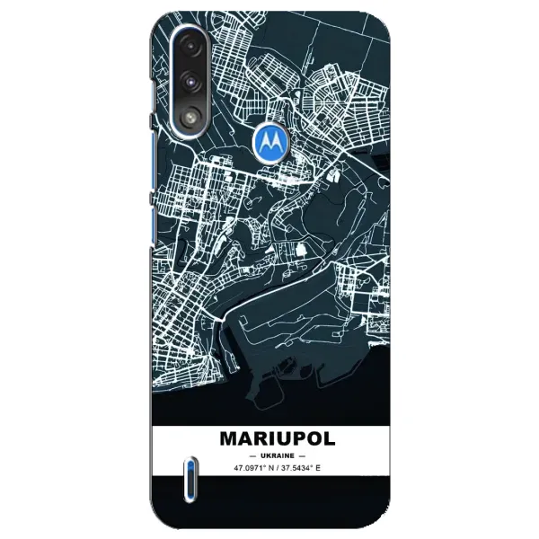 Чохол з принтом «Маріуполь» для Motorola E7 Power