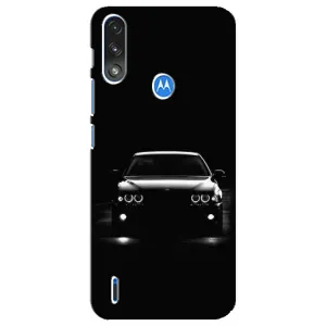 Чохол для Моторола Е7 Павер - з принтом БМВ (AlphaPrint) (Машина BMW)
