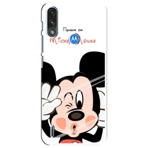 Міккі Маус чохол для Motorola E7 Power (AlphaPrint - Мультяшні)