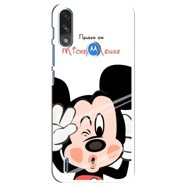 Чохол з принтом «Маус Міккі» для Motorola E7 Power