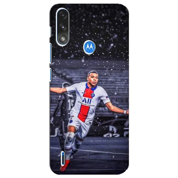 Чехол с принтом «Mbappe PSG» для Motorola E7 Power Чехол с принтом «Mbappe PSG» для Motorola E7 Power