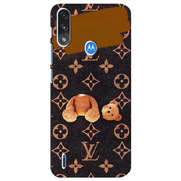 Чохол з принтом «Ведмедик без голови» для Motorola E7 Power