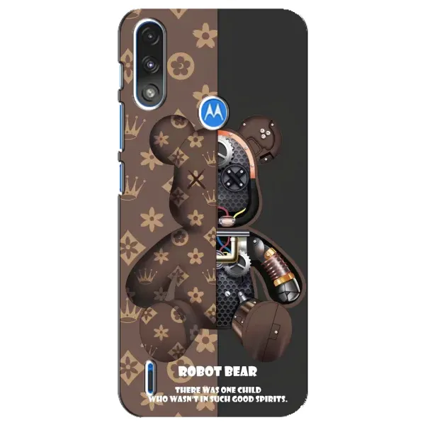 Чехол с принтом «Медведь Луи Витон» для Motorola E7 Power Чехол с принтом «Медведь Луи Витон» для Motorola E7 Power