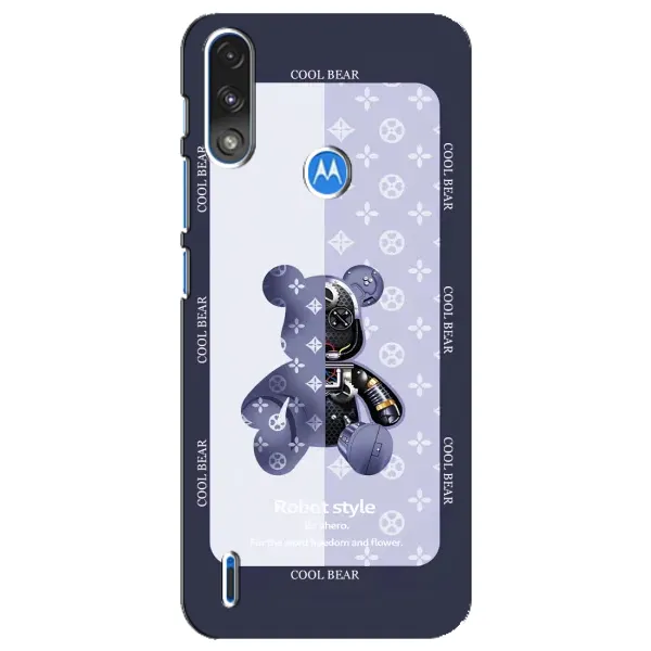 Чехол с принтом «Медвежонок LV» для Motorola E7 Power Чехол с принтом «Медвежонок LV» для Motorola E7 Power