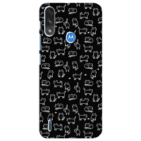 Чохол з принтом «Маленькі котики» для Motorola E7 Power