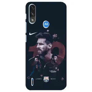 Чехлы Месси для Motorola E7 Power (AlphaPrint) (Месси 10)