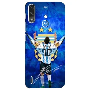 Чехлы Месси для Motorola E7 Power (AlphaPrint) (Месси Аргентина)
