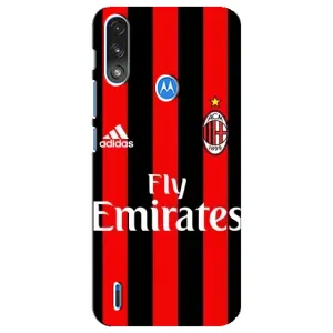 Чохли для Motorola E7 Power (VPrint) - Футбольні клуби (Milan)