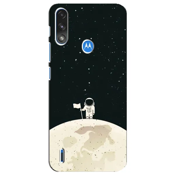 Чохол з принтом «На місяці» для Motorola E7 Power Чохол з принтом «На місяці» для Motorola E7 Power