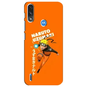 Naruto Anime Чехлы для Моторола Е7 Пауэр (AlphaPrint) (Наруто узумаки)