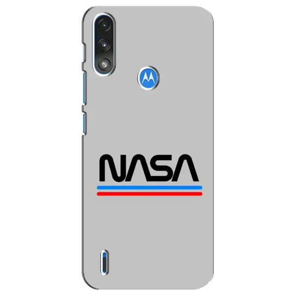 Чехол с принтом «NASA» для Motorola E7 Power Чехол с принтом «NASA» для Motorola E7 Power