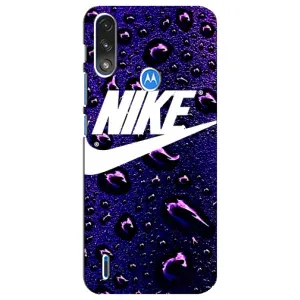 Чехол для Motorola E7 Power - с принтом Найк (AlphaPrint) (Найк принт)