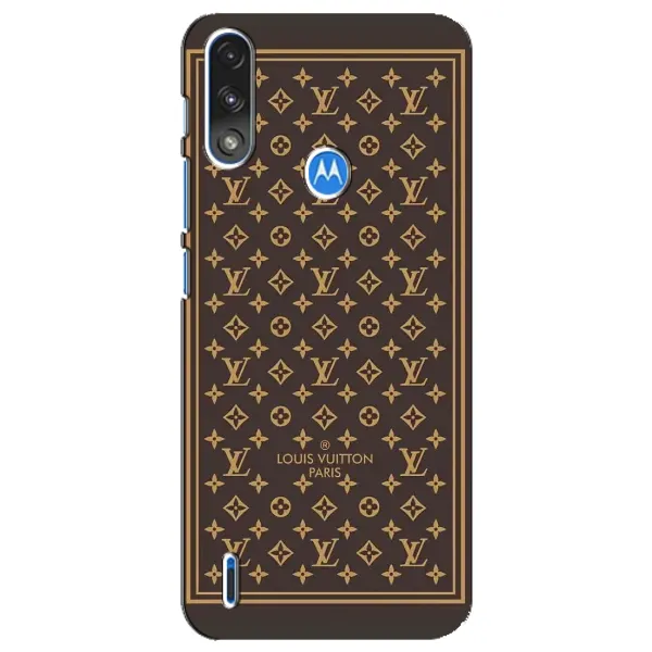 Чехол с принтом «обои LV» для Motorola E7 Power