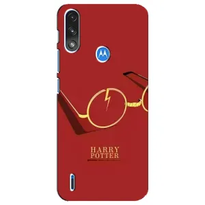 Чехлы с Гарри Поттером для Motorola E7 Power (AlphaPrint) (очки Гарри)