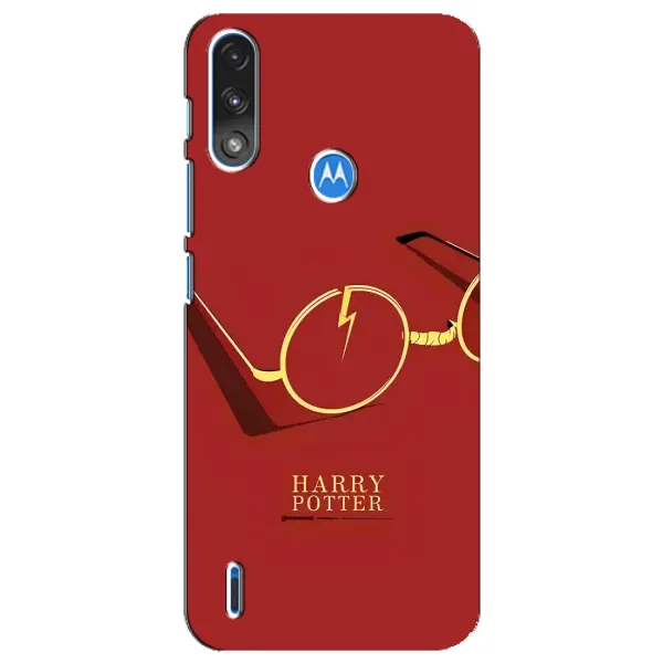 Чехол с принтом «очки Гарри» для Motorola E7 Power Чехол с принтом «очки Гарри» для Motorola E7 Power