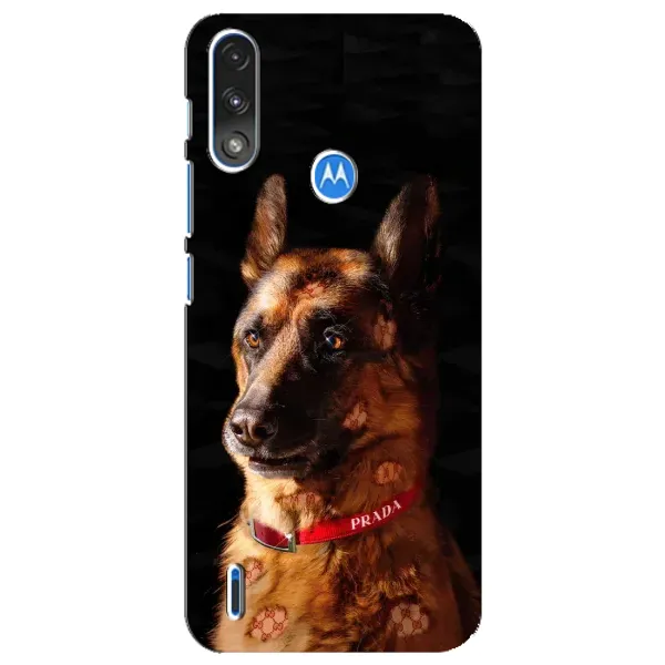 Чехол с принтом «Овчарка» для Motorola E7 Power