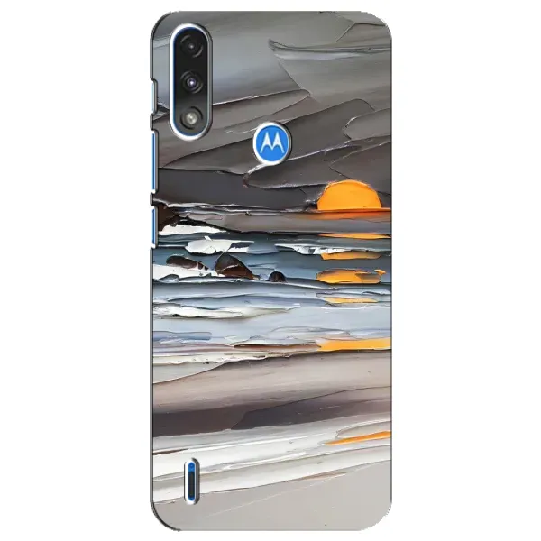 Чохол з принтом «Пастель» для Motorola E7 Power